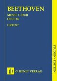 Messe C-Dur op.86, Partitur