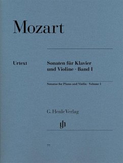 Sonaten für Klavier und Violine, Band I - Wolfgang Amadeus Mozart - Violinsonaten, Band I
