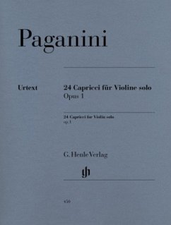 Nicolò Paganini - 24 Capricci op. 1 - Paganini, Niccolò