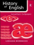 History of English - Culpeper, Jonathan