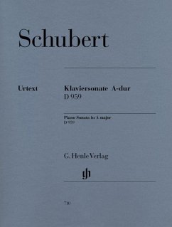 Schubert, Franz - Klaviersonate A-dur D 959 - Franz Schubert - Klaviersonate A-dur D 959