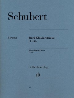 Schubert, Franz - 3 Klavierstücke (Impromptus) op. post. D 946 - Franz Schubert - 3 Klavierstücke (Impromptus) op. post. D 946