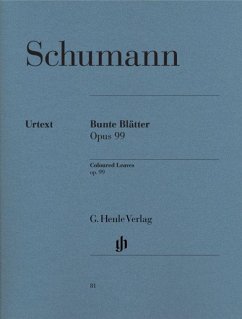 Bunte Blätter op. 99 - Robert Schumann - Bunte Blätter op. 99