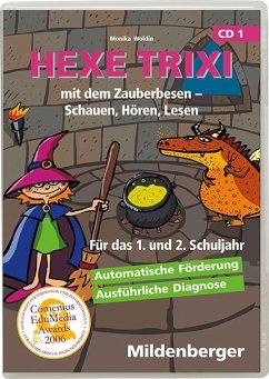Hexe Trixi mit dem Zauberbesen, Schauen, Hören, Lesen, 1 CD-ROM (Homeversion). Tl.1, CD-ROM