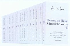 Sämtliche Werke in 20 Bänden und einem Registerband - Hesse, Hermann