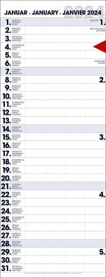 Streifenplaner  Familienplaner  Büroplaner 2025 - Haschemi, Baback