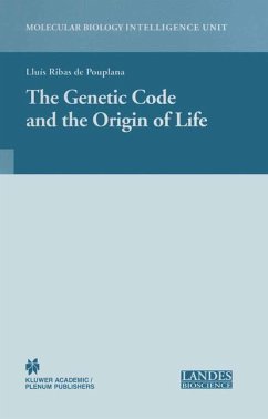 The Genetic Code and the Origin of Life - Ribas de Pouplana, Lluis (ed.)