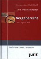 juris Praxiskommentar Vergaberecht - Heiermann, Wolfgang / Zeiss, Christopher / Kullack, Andrea M / Blaufuss, Jörg (Hgg.)