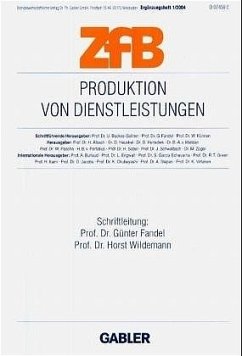 Cover Produktion von Dienstleistungen