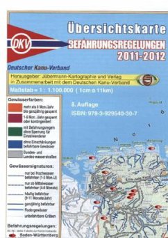 DKV Übersichtskarte Befahrungsregeln