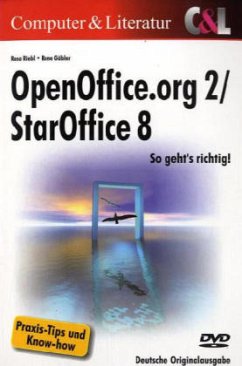 Cover OpenOffice.org 2/StarOffice 8, m. DVD-ROM