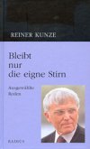 Bleibt nur die eigne Stirn