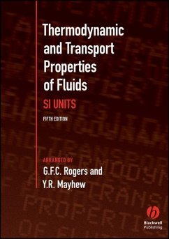 Thermodynamic and Transport Properties of Fluids - Rogers, G. F. C.; Mayhew, Y. R.