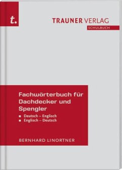 Cover Fachwörterbuch für Dachdecker und Spengler Deutsch-Englisch/Englisch-Deutsch