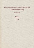 Österreichische Nationalbibliothek Wien Inkunabelkatalog ÖNB Ink