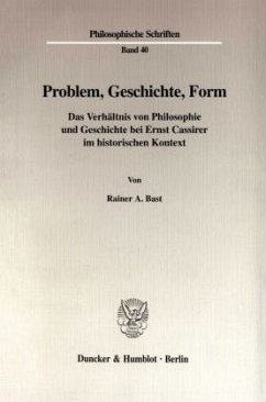Problem, Geschichte, Form. - Bast, Rainer A.