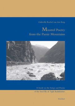 Ministrel Poetry from the Pamir Mountains, w. CD-Audio - van den Berg , Gabrielle