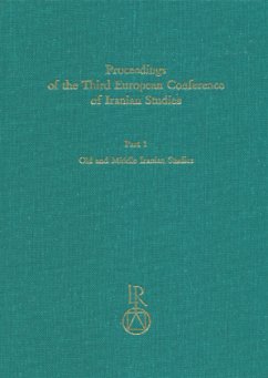 Proceedings of the Third European Conference of Iranian Studies