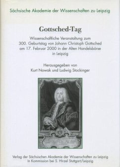 Gottsched-Tag - Nowak, Kurt / Stockinger, Ludwig