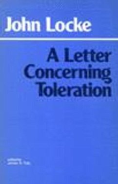 Cover Letter Concerning Toleration