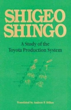 A Study of the Toyota Production System - Dillon, Andrew P.;Shingo, Shigeo
