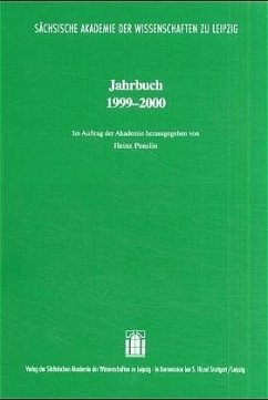 Sächsische Akademie der Wissenschaften zu Leipzig, Jahrbuch 1999-2000 - Penzlin, Heinz (Hrsg.)