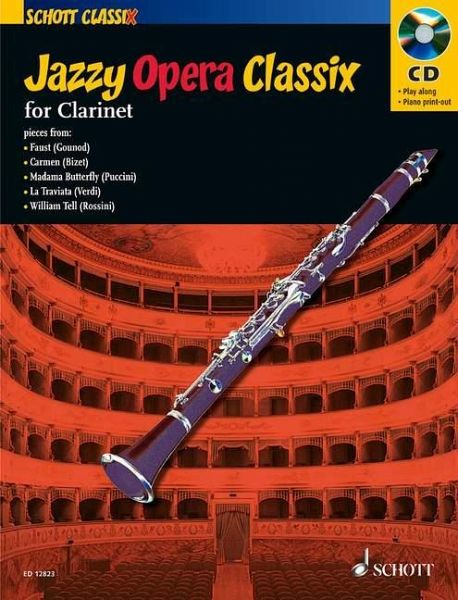 Jazzy Opera Classix for Clarinet