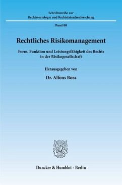 Cover Rechtliches Risikomanagement.