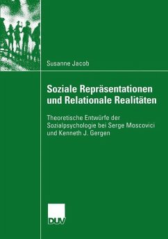 Soziale Repräsentationen und Relationale Realitäten - Jacob, Susanne