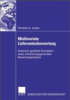 Multivariate Lieferantenbewertung - Janker, Christian G.