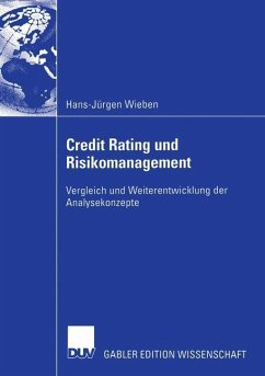 Credit Rating und Risikomanagement - Wieben, Hans-Jürgen
