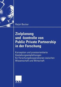 Zielplanung und -kontrolle von Public Private Partnership in der Forschung - Becker, Ralph