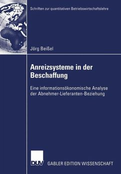 Anreizsysteme in der Beschaffung - Beißel, Jörg