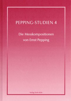 Cover Die Messkompositionen von Ernst Pepping