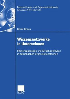 Wissensnetzwerke in Unternehmen - Braun, Gerrit