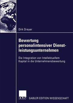 Bewertung personalintensiver Dienstleistungsunternehmen - Dreyer, Dirk