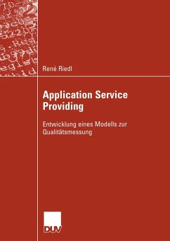Application Service Providing - Riedl, René