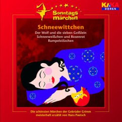 Schneewittchen / Ki.Ka Sonntagsmärchen, Audio-CDs - Grimm, Jacob; Grimm, Wilhelm