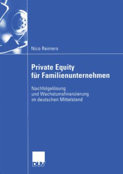 Private Equity für Familienunternehmen - Reimers, Nico