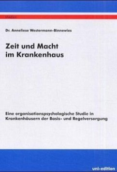 Cover Zeit und Macht im Krankenhaus