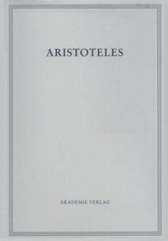 Politik - Buch VII und VIII / Aristoteles: Aristoteles Werke BAND 9/IV, Tl.4 - Aristoteles