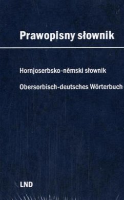 Cover Wörterbuch der obersorbischen Rechtschreibung