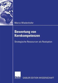 Bewertung von Kernkompetenzen - Wiedenhofer, Marco