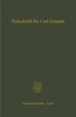 Festschrift für Carl Schmitt