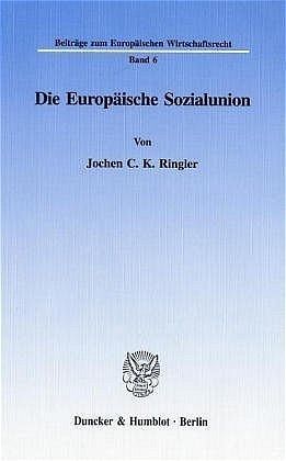 Die Europäische Sozialunion.
