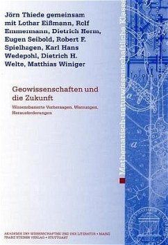 Geowissenschaften und die Zukunft - Eißmann, Lothar; Emmermann, Rolf; Herm, Dietrich