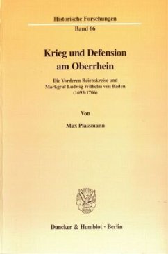 Krieg und Defension am Oberrhein. - Plassmann, Max