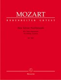 Eine kleine Nachtmusik G-Dur KV 525, Ausgabe für Streichquartett Eine kleine Nachtmusik G-Dur KV 525, Ausgabe für Streichquartett