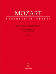Cover Eine kleine Nachtmusik G-Dur KV 525, Ausgabe für Streichquartett