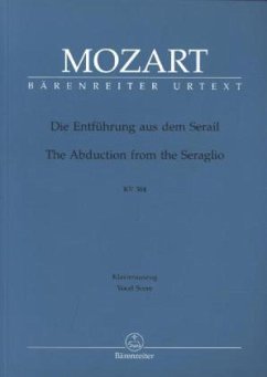 Die Entführung aus dem Serail, KV 384, Klavierauszug - Mozart, Wolfgang Amadeus